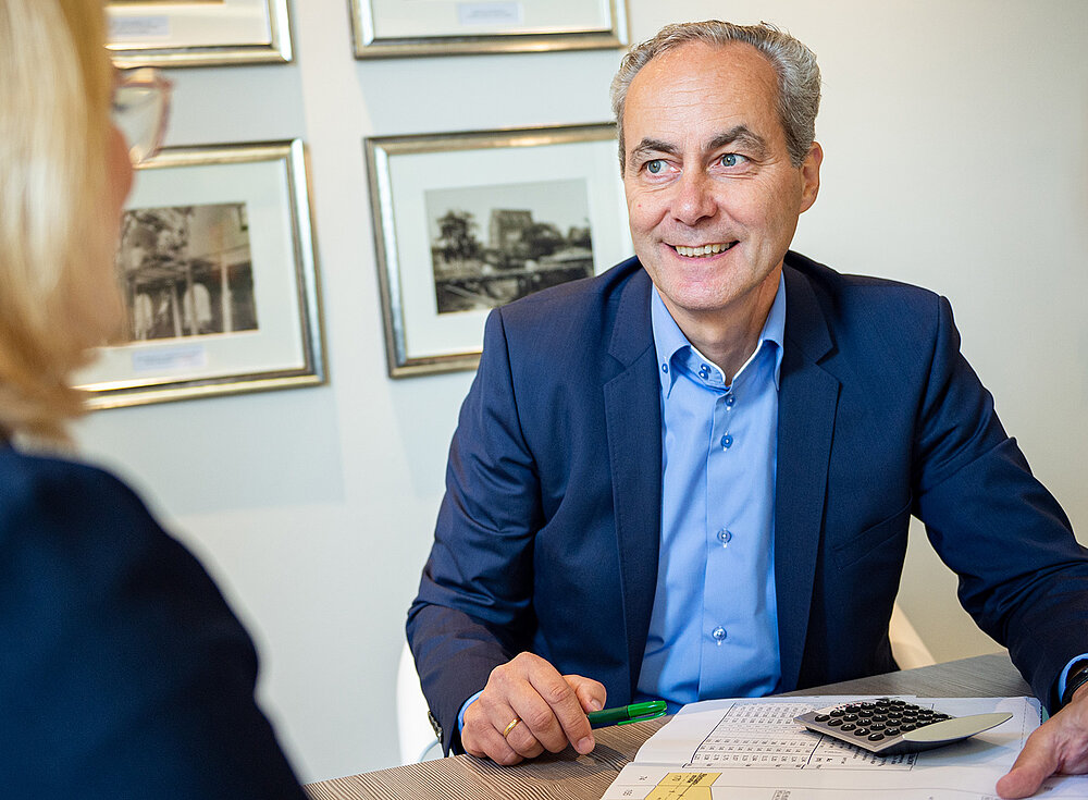 Thomas Mueggenborg bei der Projektentwicklung